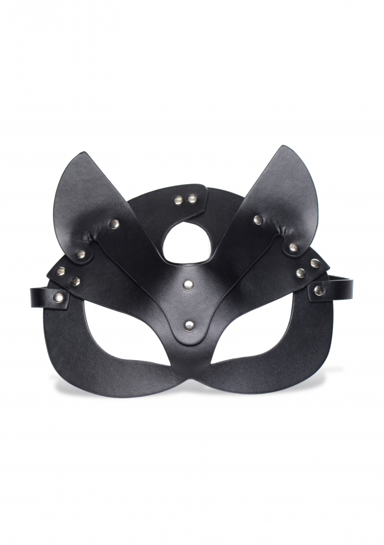 Naughty Kitty Cat Mask - Black