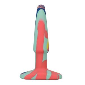 Groovy - Silicone Anal Plug - 4'' / 10 Cm - Sunrise