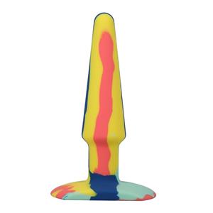 Groovy - Silicone Anal Plug - 5'' / 12 Cm - Sunrise