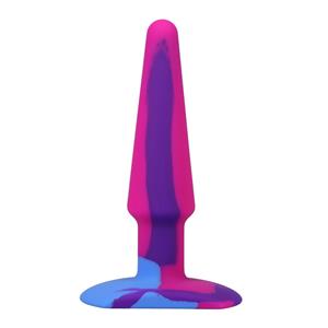 Groovy - Silicone Anal Plug - 5'' / 12 Cm - Berry