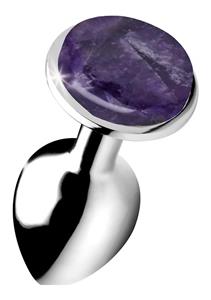 Gemstones Amethyst Gem Small Anal Plug