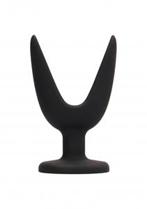 Butt Plug - Split #1 - 4 Inch - Black