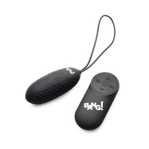 28X Bumpy Silicone Egg - Black