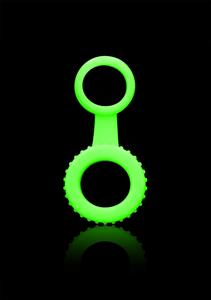 Cock Ring & Ball Strap - Glow in the Dark
