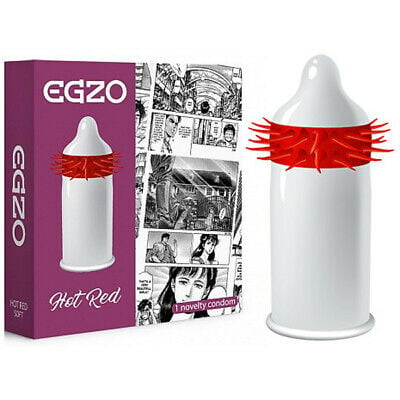 EGZO Red Hot Stimulating Condom