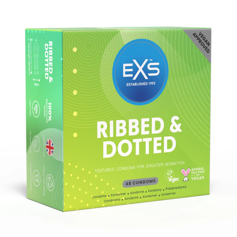 Ribbed & Dotted Condooms 48 stuks