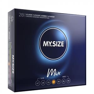 MySize Mix 57 - Assortiment Condooms In Maat 57mm 28 stuks