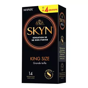 Large King Size Latexvrije Condooms 14 stuks