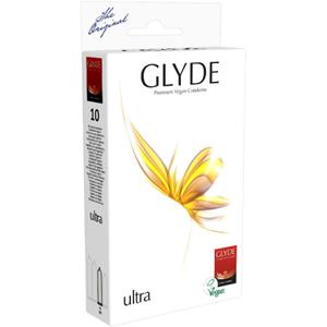 Kondome Glyde Ultra 18 Cm (10 Uds)