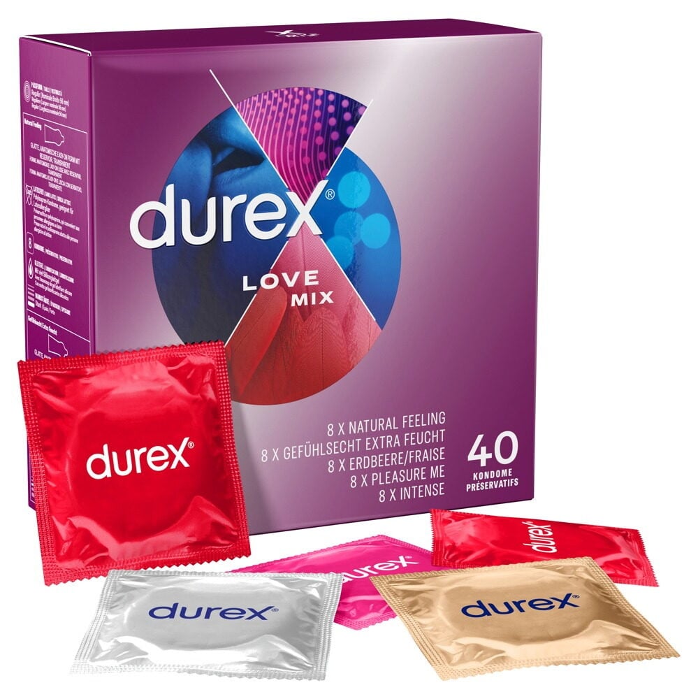 Durex Love Mix - Assortiment Van 40 Condooms