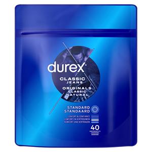 Durex  Condoms Classic Natural - 40 stuks