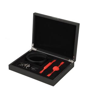 LOCKINK  Ball-Gag & Gag-bite Set - zwart