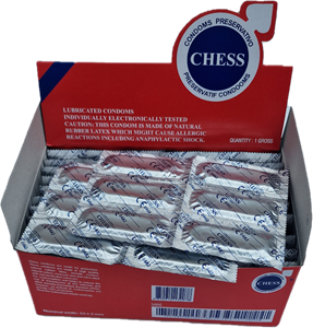 Chess 144 Condooms 144 stuks