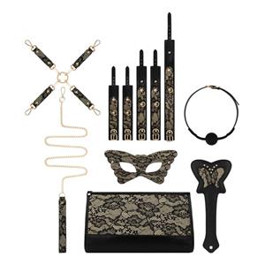 Renee S  8-Piece Set of SM Gold Glitter