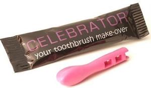 My Celebrator  Tandenborstel Make-Over Tiendelige Partypack - Roze
