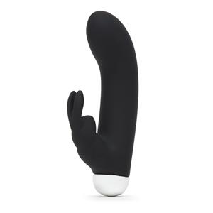 Fifty Shades of Grey  Greedy Girl Oplaadbare Mini Rabbit Vibrator - Zwart