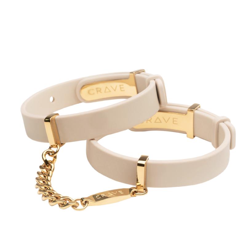 Crave  ID Handboeien - Beige