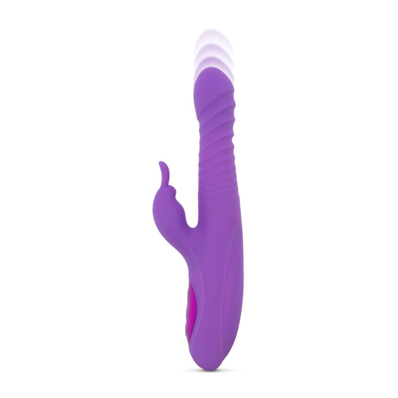 Teazers  Verwarmende Rabbit Vibrator - Paars