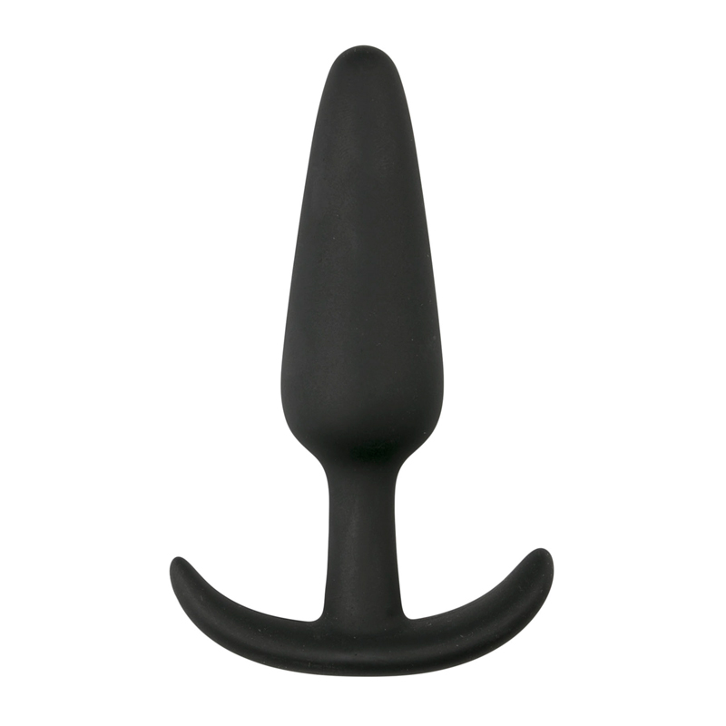 Anal Collection Zwarte kleine buttplug met handvat