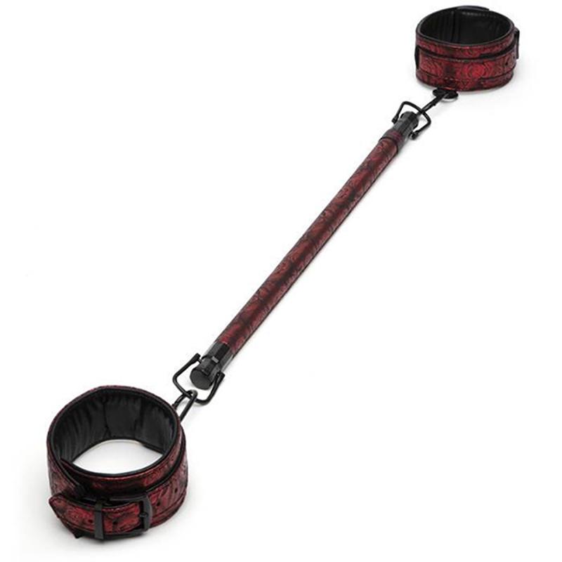 Fifty Shades – SWEET ANTICIPATION Spreidstang met Boeien – Rood