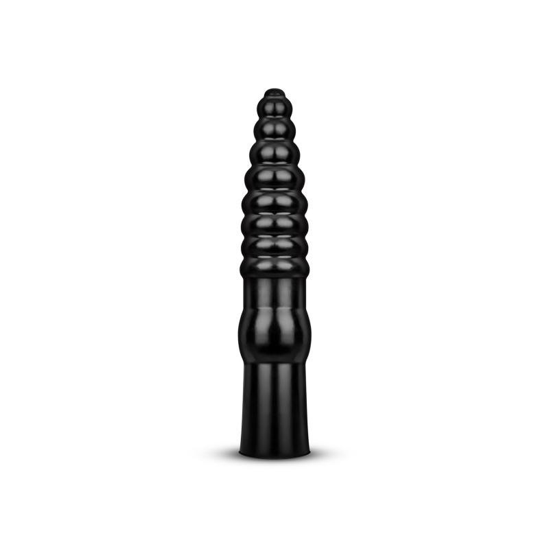 All Black Grote zwarte dildo 34 CM
