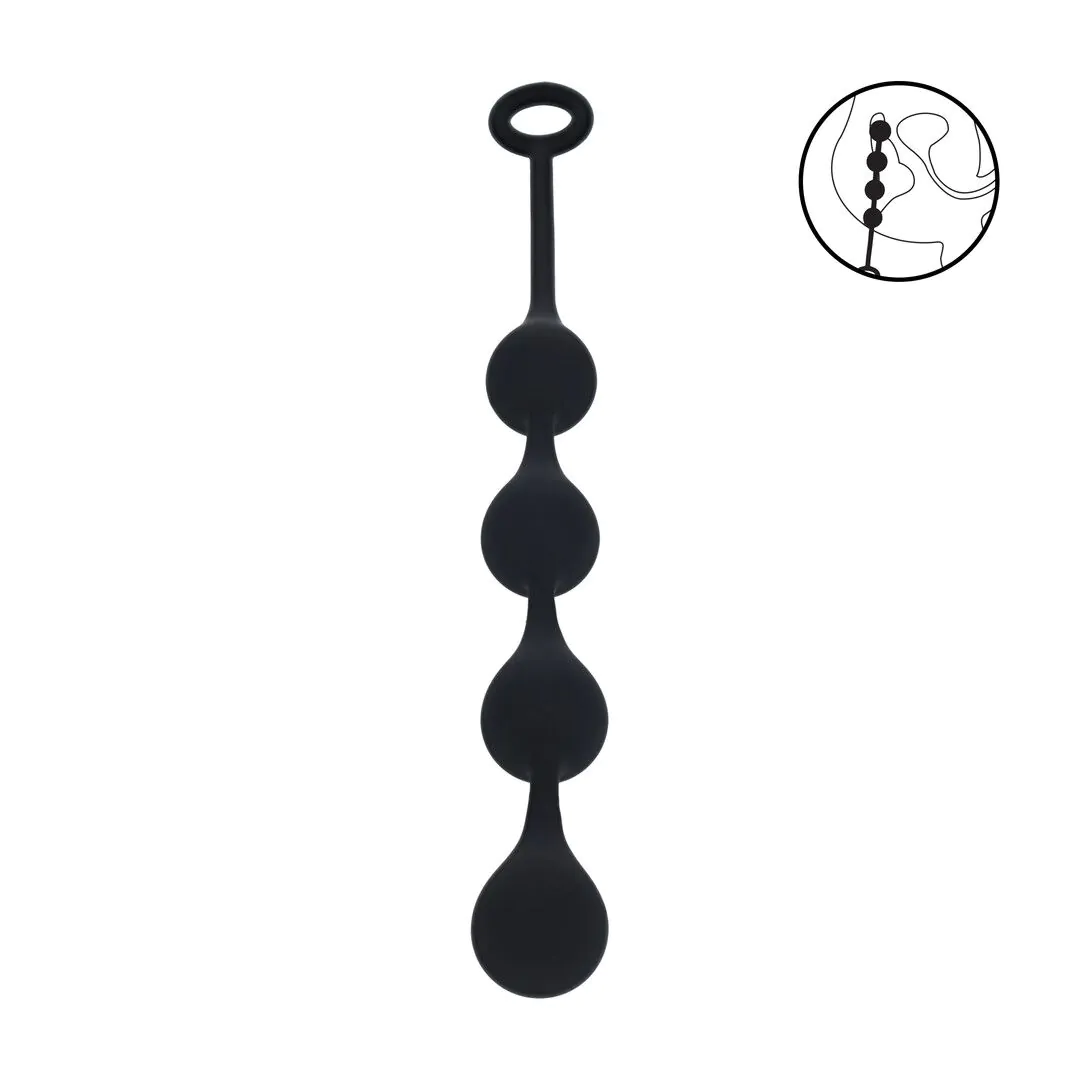 Levelz  Waterdrop Silicone Anal Balls - Medium 30mm