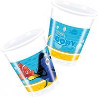 Procos Partybecher Finding Dory 200 ml, 8 Stück