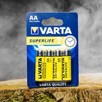 Varta Batterijen - Superlife AAA (4 stuks)