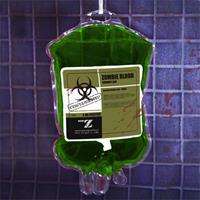 Zombie Blut Duschgel II - Grün