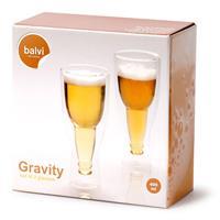 Gravity bierglazen - 400 ml (set van 2)