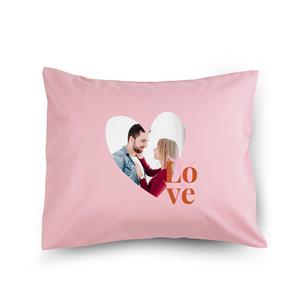 YourSurprise Kussen - 50x60cm - Roze - Ongevuld