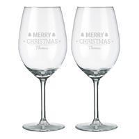 Rood wijnglas - set van 2