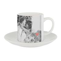 YourSurprise Tasse mit Foto und Untertasse