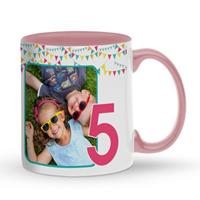 Tasse mit Foto - Rosa