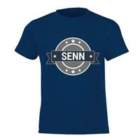 T-shirt - Kids - Navy - 6 jaar