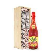 Kinderchampagne in bedrukte kist - Kidibul (750ml)