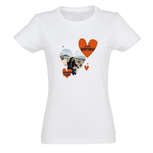 T-shirt - Vrouw - Wit - L