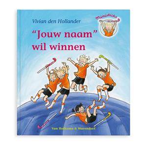 Boek met naam - Saar wil winnen - Softcover