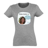 Muttertag T-Shirt - Frau - Grau - XL