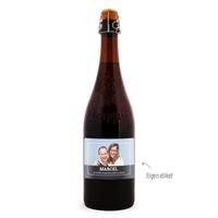 Bier met bedrukt etiket - La Trappe Quadrupel