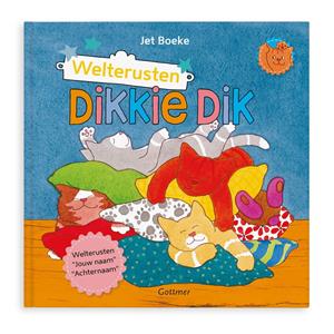 Boek met naam - Dikkie Dik welterusten - Softcover