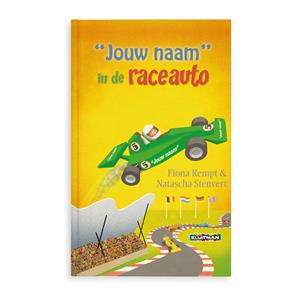 Boek met naam - Daan in de raceauto (Hardcover)