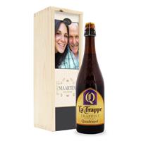 Bier - La Trappe Quadrupel - in Kiste