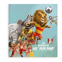 Boek met naam - Jouw eigen dierenelftal - Hardcover