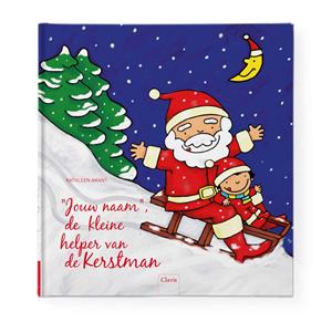 Boek met naam - Kerstmanboek - Hardcover