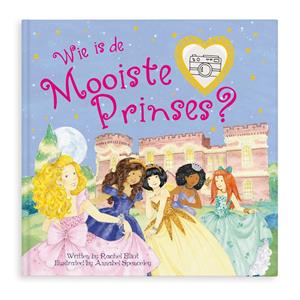 Boek met naam - Wie is de mooiste prinses? - Hardcover