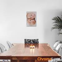 Foto op aluminium - Wit (ChromaLuxe) - 20 x 30