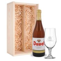 Vaderdag bierpakket met glas - Duvel