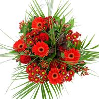 Bloemen - Boeket Rood (Medium)