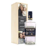 YourSurprise Gin in bedrukte kist - Hayman's London Dry